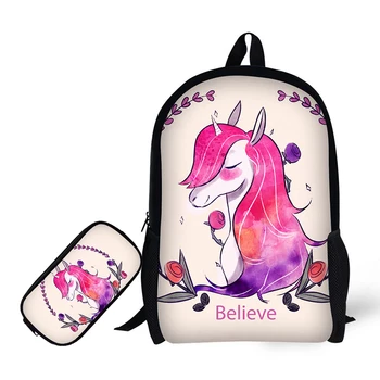 school bags and pencil cases