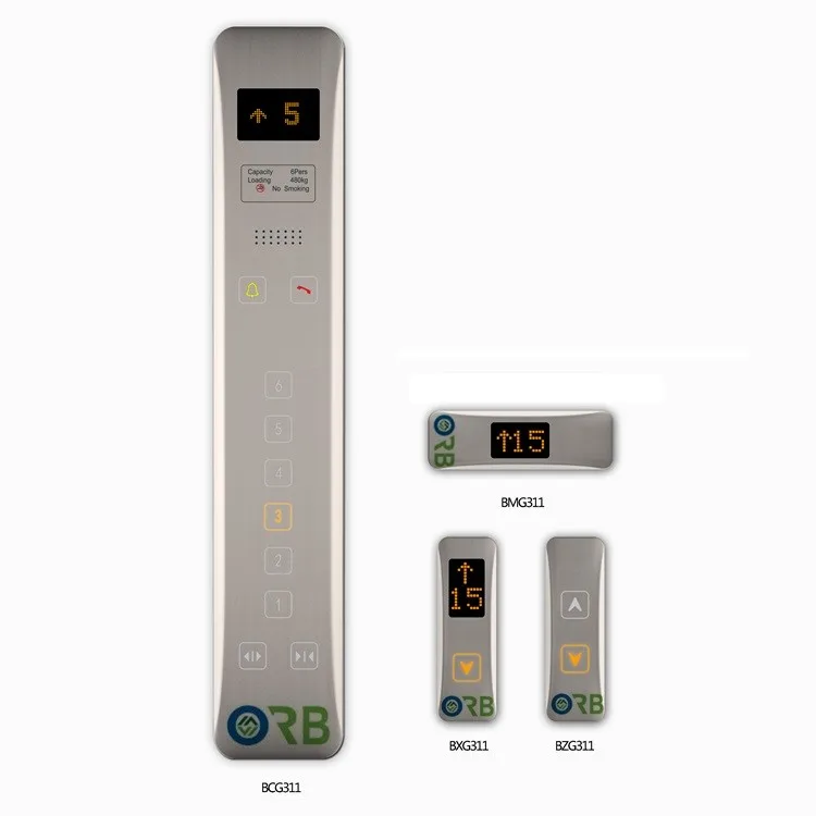 Ultrathin Elevator Cop Lop Hop Hip Lip Elevator Electric Parts Surface Mounted Car And Landing