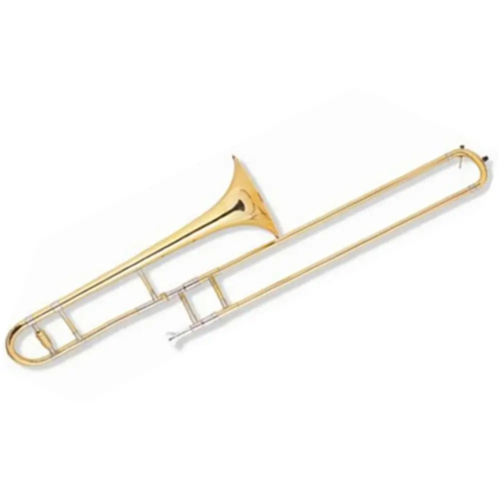 China Professional Brass Instrument Gold Lacquer Tenor Trombone Buy