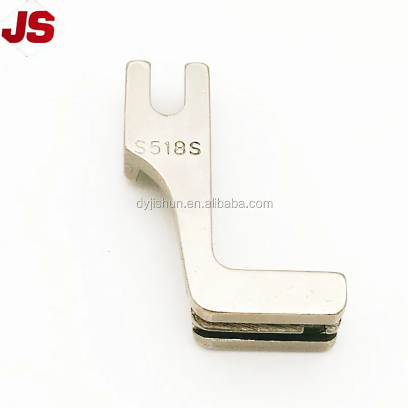 JISHUN INDUSTRIAL SEWING MACHINE PARTS HIGH QUALITY SEWING ACCESSORIES S518S PRESSER FOOT
