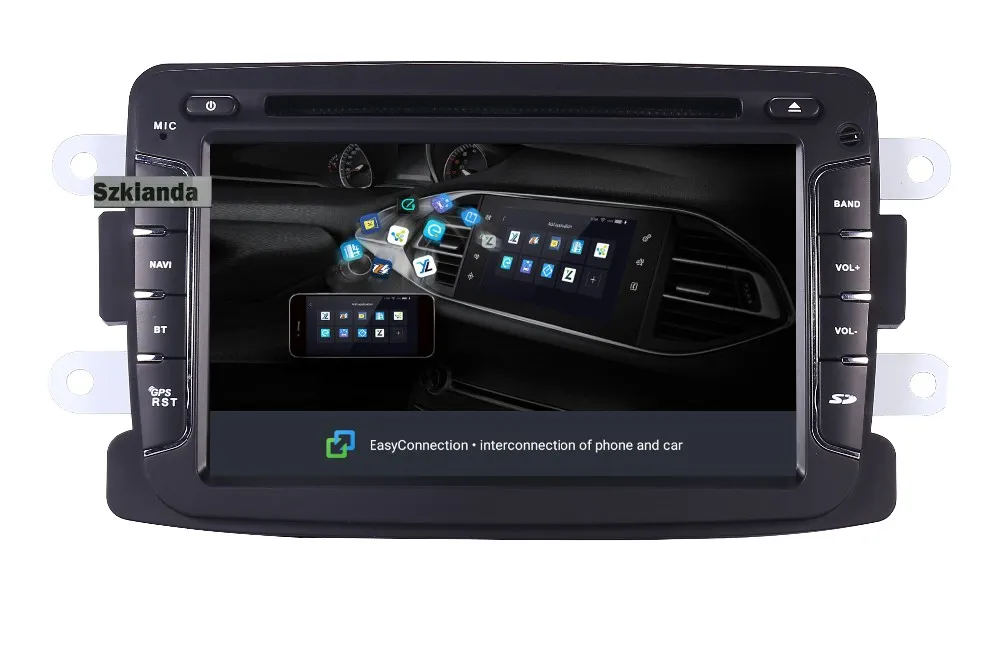 Excellent 7"android 8.1 car gps navigation For Renault Duster Dacia Sandero Capture Lada Xray 2 Logan 3G WIFI bsd radio stereo multimedia 7
