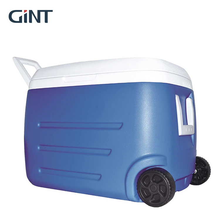 55l Large Insulated Ice Cream Plastic Picnic Ice Chest Cooler Box With