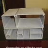 High strength fiberglass cable tray cable duct system