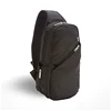Korean style mens slim chest cross body sling bags with soft back