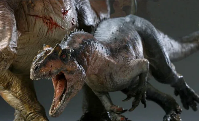 Jurassic Dunia 1 Indominus Rex Dinosaurus Animatronik Dijual Gambar