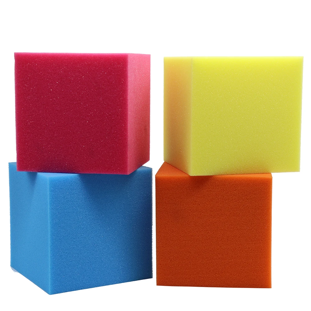 Eco-friendly Soft Kids Toy Colorful Sponge Cubes Foam Block Pit - Buy ...