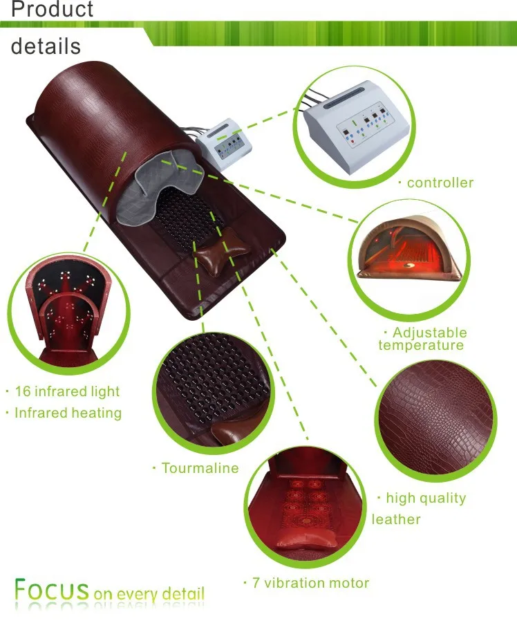 2018 beauty equipment sex three energy far infrared heating tourmaline sauna dome spa capsule