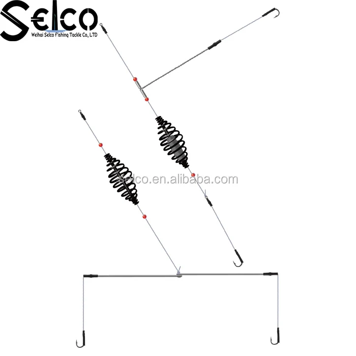 Carp Fishing Plastic Mesh Cage Feeder Rig 20g 25g 30g 35g 40g 45g