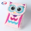 Owl artwork PLush Notebook with cap