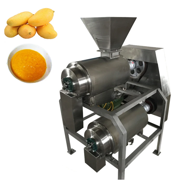 Commercial Automatic Mango Juicer Fruit Pulper Machine    WT/8613824555378