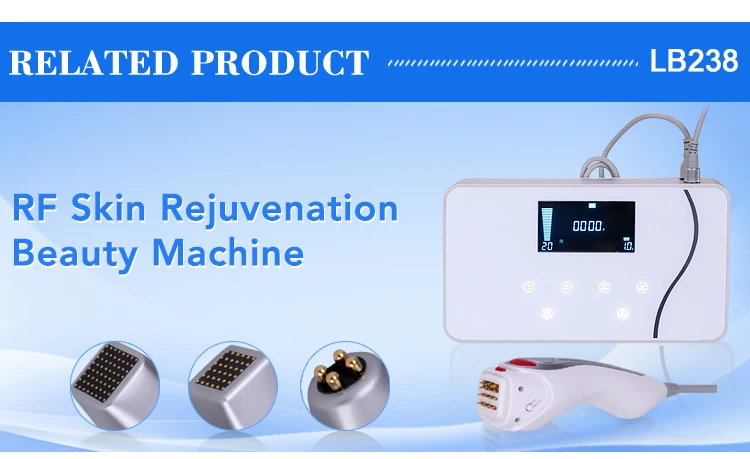 RF microneedle beauty machine for skin tightening face lifting