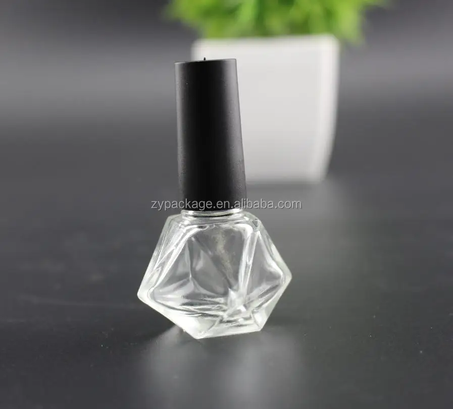 Wholesale 5ml Crystal Diamond Nail Polish Bottle,Empty Nail Polish
