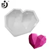 Amazon Best Sellers Love Diamond Heart Silicone Baking Mould Cake