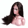 2# Color Medium Brown Long Deep Wave Synthetic Lace Front Wigs