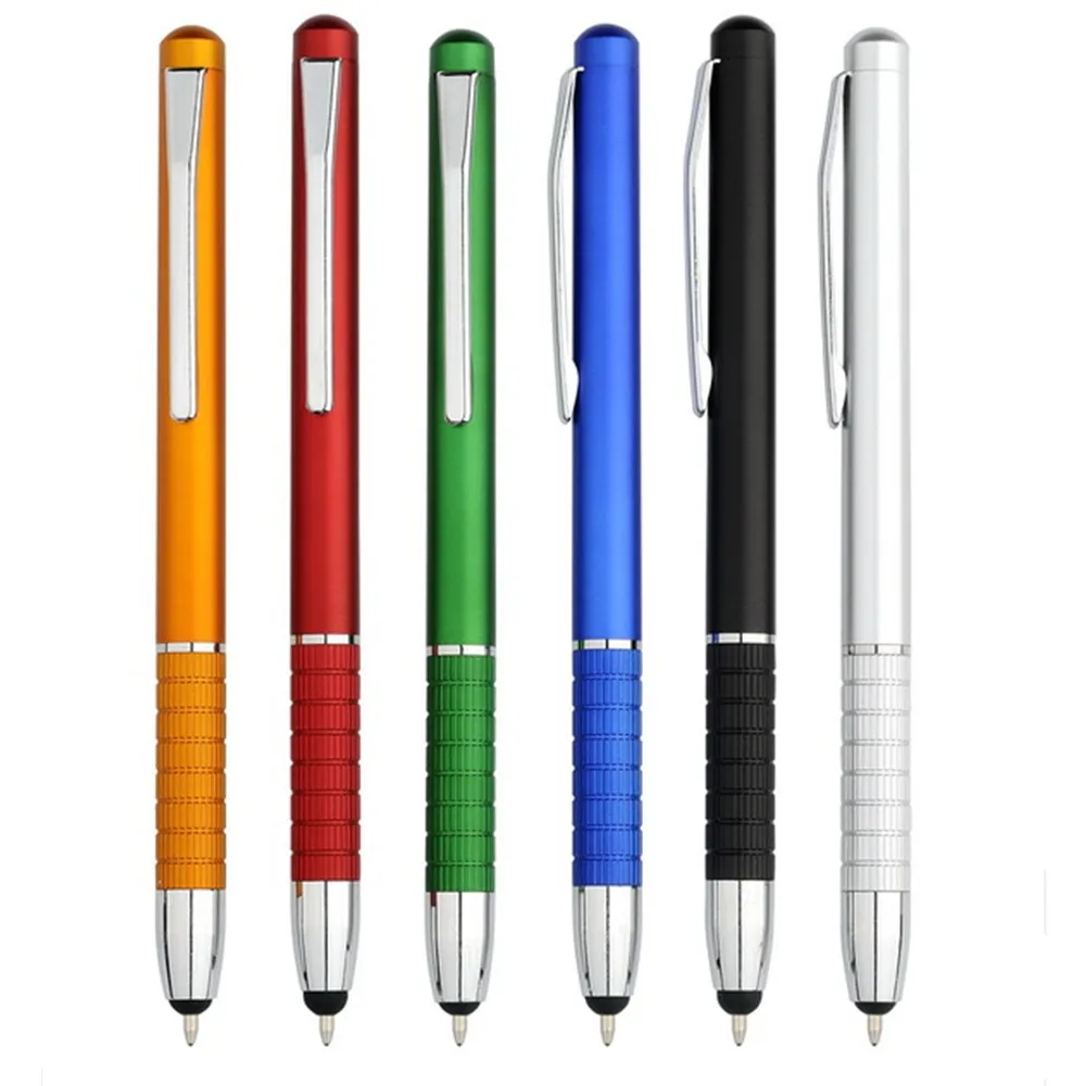 New Style Metal Clip Stylus Plastic Twist Action Ball-point Pen With ...