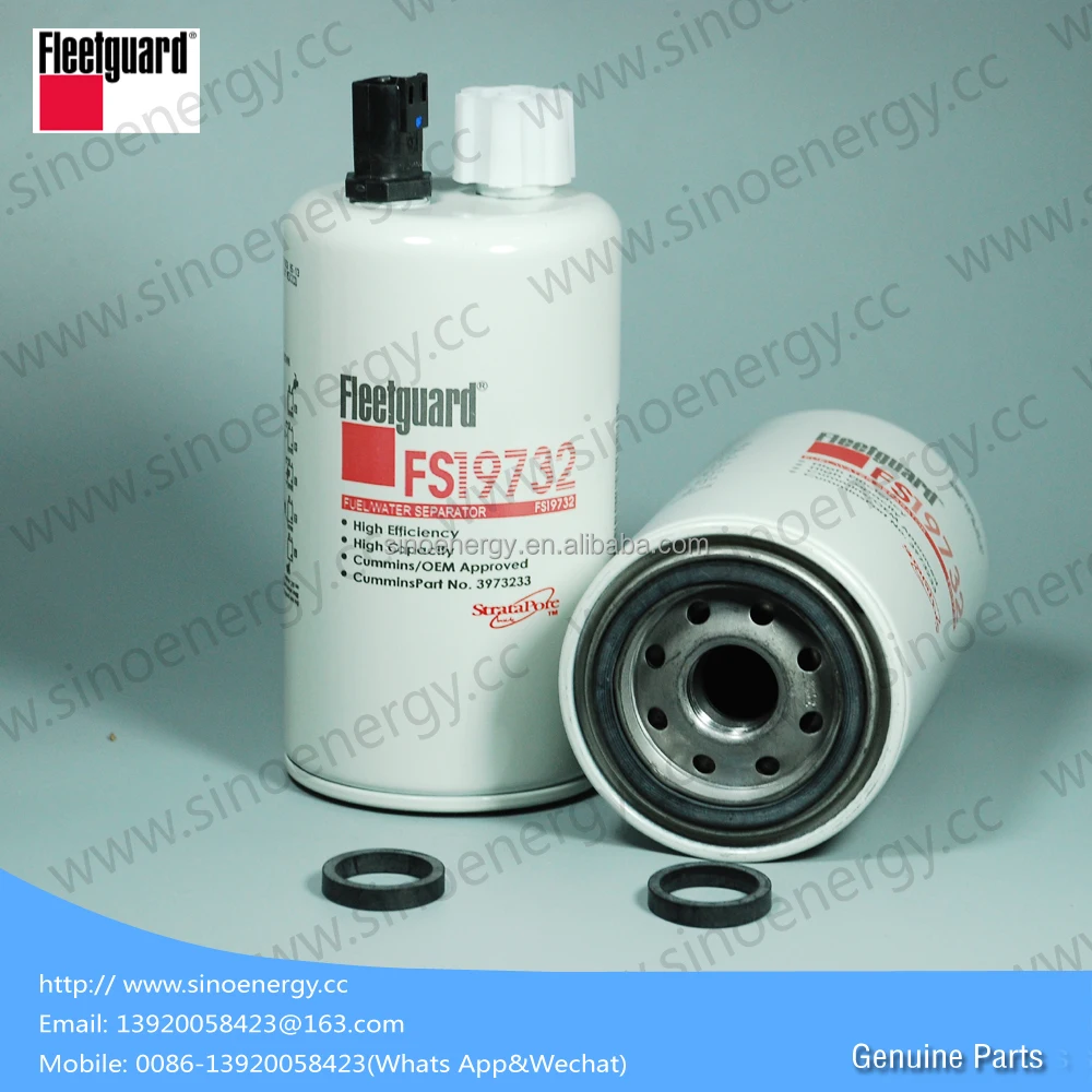 Genuine Fleetguard Filters Fuel Filter Fs19732 Engine Parts Excavator Parts Truck Parts Fuel Filter Fs19732 - Buy Fleetguard Filters Fuel Filter Fs19732 ...