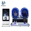 3 Seats 3D Model 9D VR Egg Chair /Virtual Reality Simulator Motion Chair