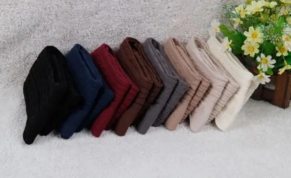 New 2015 Fashion Women Lady Over The Knee Sock Cotton Thigh High Cotton Stockings 5 Colors