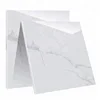 White Saw-Pulled Surface Marble Porcelain Tile