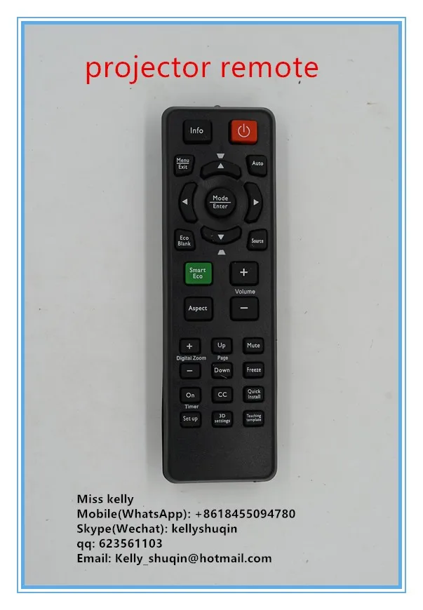 Projector Remote Control Use For Benq Ms524/mx661/w750 Buy Projector