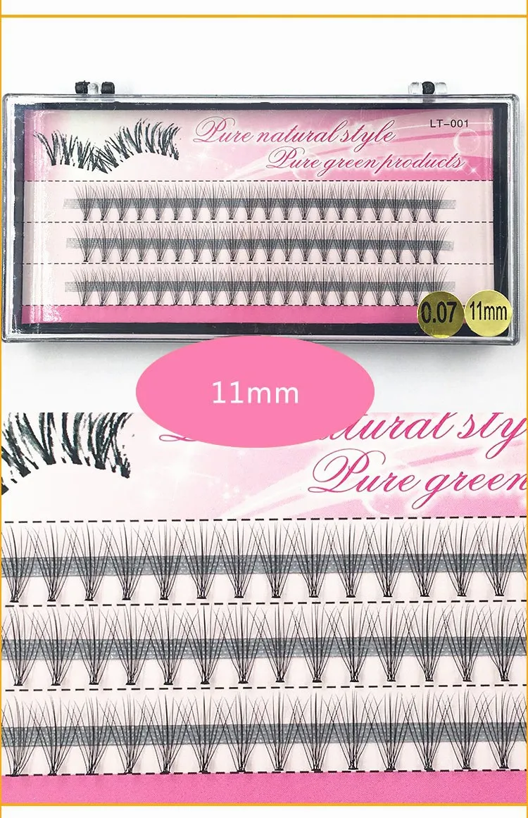 New Fashion Design wholesale 60 Bundle 6~14mm individual eyelash extensions makeup cilia professional False Eyelashes.jpg