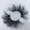 Luxury 25mm 5D mink eyelashes with custom private label lashes box