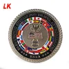 Wholesale Popular 3d metal coin american eagle gold coin
