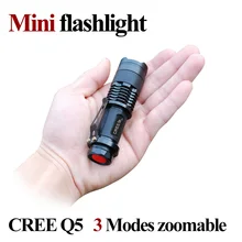 Mini LED venkovní a voděodolná baterie