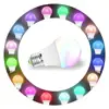 Mini Smart led light WIFI bulb work with alexa remote controlled by app sound control RGBW home indoor lighting E27 4.5w 350Lm