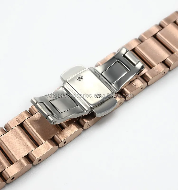 Wholesale 18mm Watch Band Rose Gold Plated Watch Strap Bracelet Buy