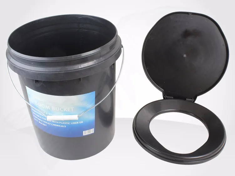 20l Outdoor Camping Portable Toilet Bucket Buy Toilet Bucket,Portable