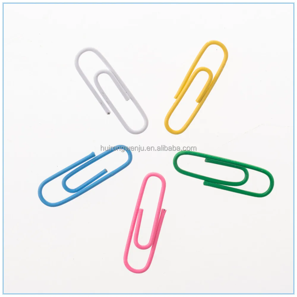 100mm Custom Color Big Paper Clip Vinyl Coated Paper Clip Buy Paper