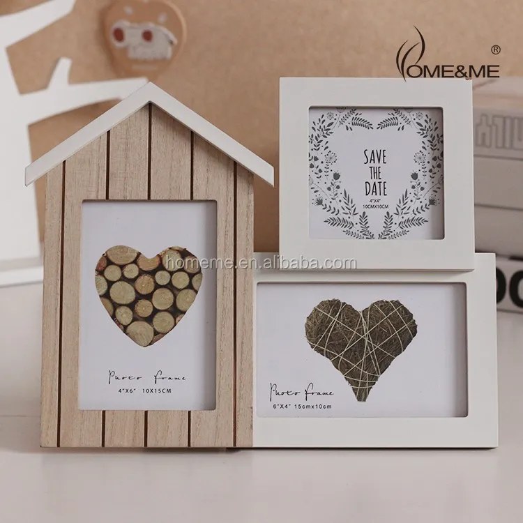 House Shaped Mdf Photo Frame Multi Wood Picture Frame Buy House