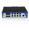 Indsutrial control equipment with 8rj45 electrical interface support L2+ switching feature