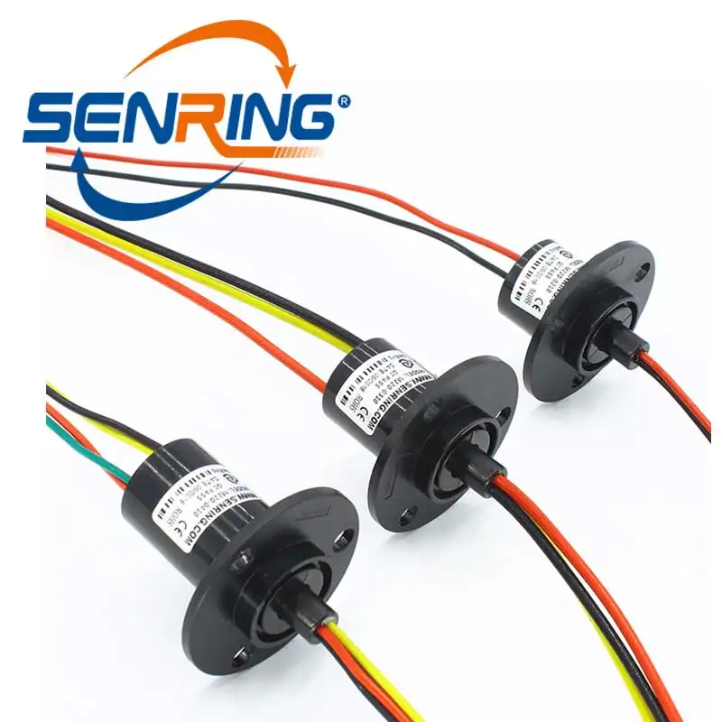 Large Current Power Slip Ring 5a 10a 30a With 2/3/4 /6/8/12 Wires