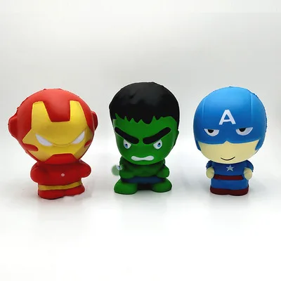 Marvel 500 Series 10pcs super heroes figure toys No Duplicates