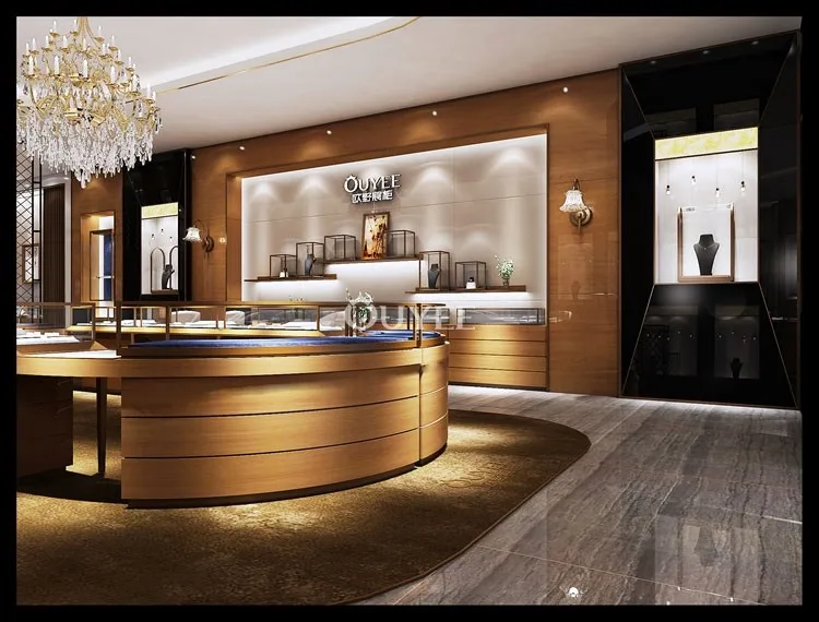 Wholesale Jewellery Shop Used Jewelry Showcases For Jewelry Display