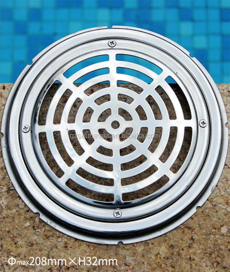 Swimming Pool Fitting/stainless Steel Square Maindrain Buy Stainless