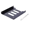 Universal Metal SATA IDE 2.5 Inch SSD HDD To 3.5 Inch HDD SSD Case Caddy Adapter Holder For Desktop PC With Screws