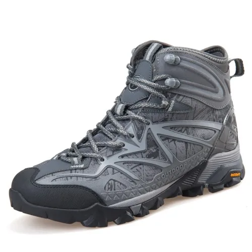 Outdoor Climbing Mountain Shoes Sport Fishing Ankle Boots Hiking Shoes ...