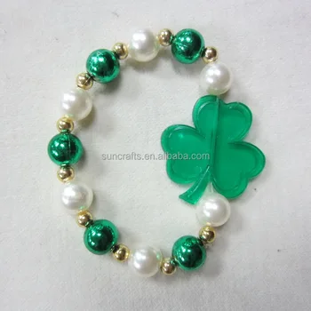 St Patrick S Day Bracelet W Transpa Shamrock St Patrick S Day Bracelet W Transpa Shamrock