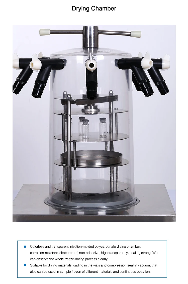 Newest Laboratory Mini Lyophilization Machine