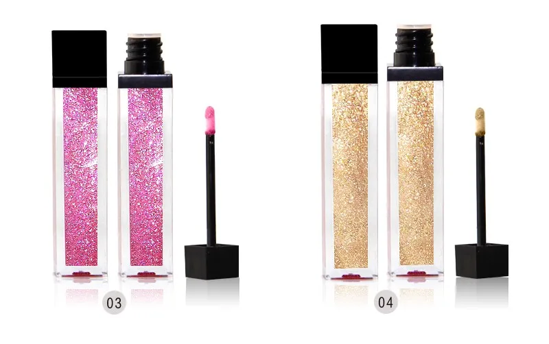 Glitter Liquid Lipstick Clear Lipgloss With Small Moq Buy Clear