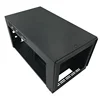 Sheet metal stamping of carbon steel black powder coating industrial control chassis shell