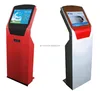 17" Touch Screen Prepaid ticket Vending Machine / Cash Acceptor Payment Kiosk with card reader