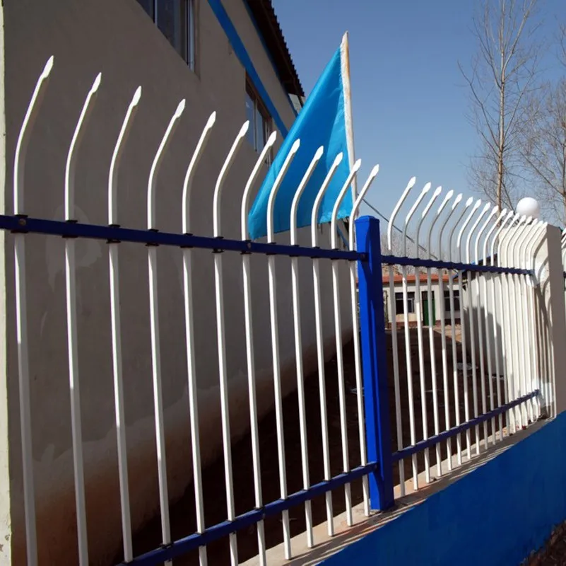 Professional Custom Vandal Resistant Zinc Ornamental Steel Fence