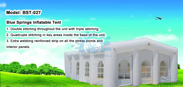 Blue Springs Manufacture Customized Big tent inflatable building.jpg