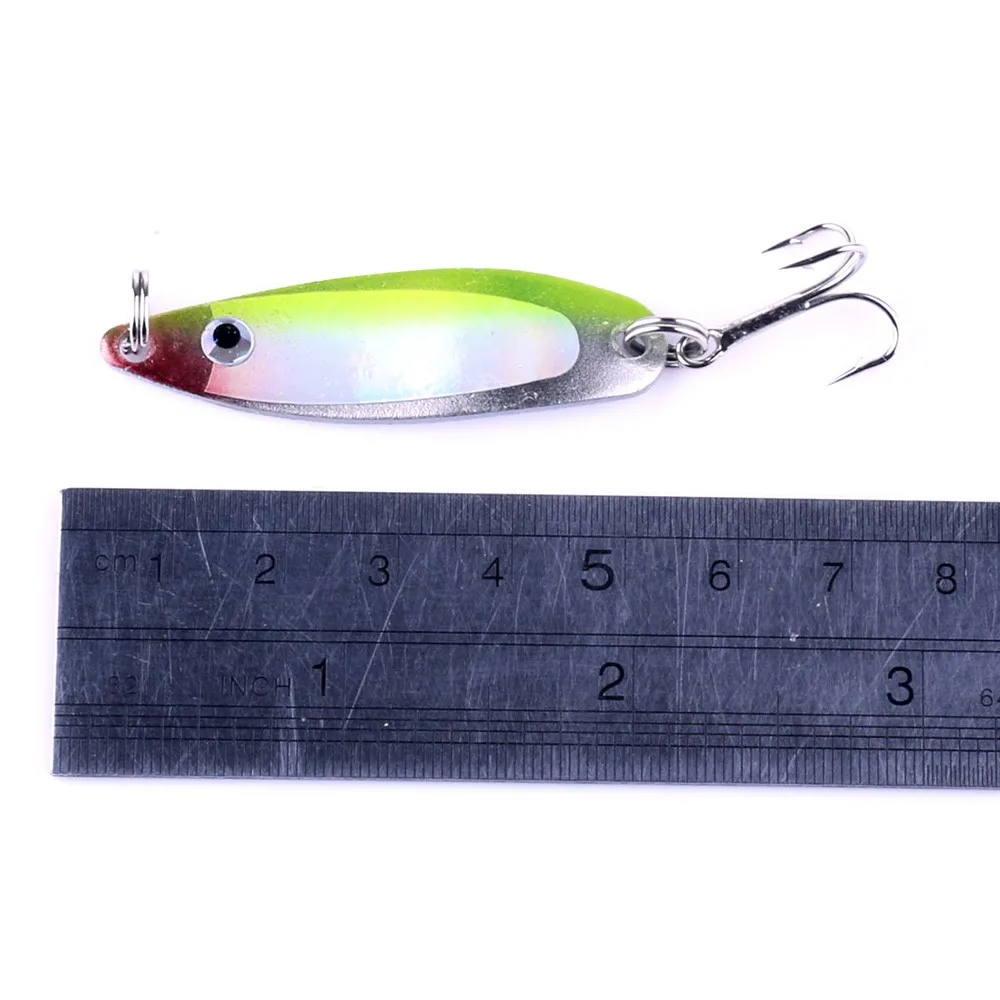 50mm 6.5g Manufacturers Trout Drone Metal Spoon Ice Fishing