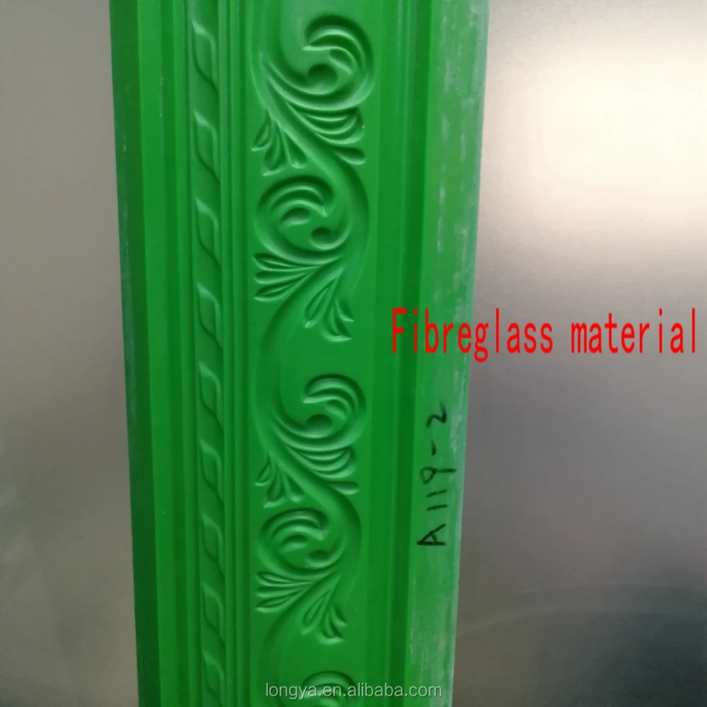 Easy To Use Fiberglass Cornice Mould To Make Gypsum Plaster Cornices