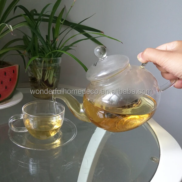 High Quality 130ml Clear Tea Cups With Saucers/clear Glass Cup Coffee Mug Set Coffee Tea Cup And